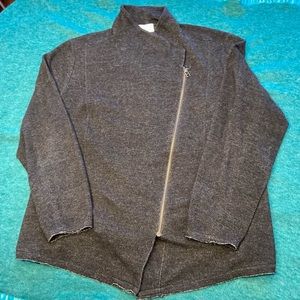 Caslon, 3X, Moto Zip, Sweater Jacket